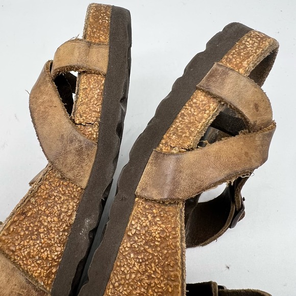 Birkenstock Sandals Womens 36 Mayari Toe Strap Tan US 5 - Picture 8 of 9